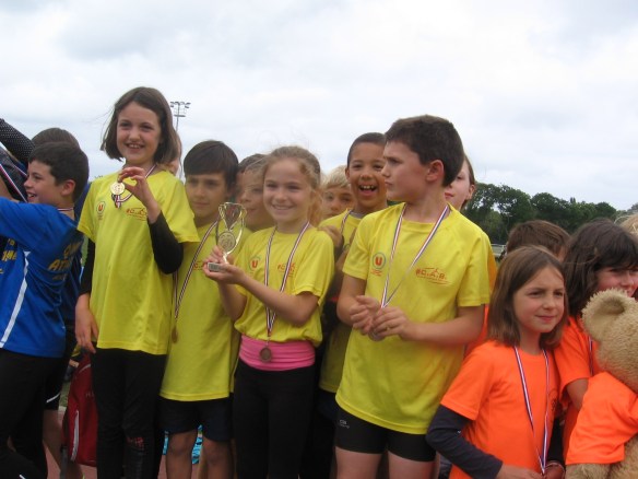 Les Eveil athlé vainqueurs par équipes