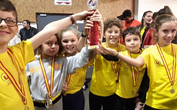 Les Lions du CAB vainqueurs en Poussins 1