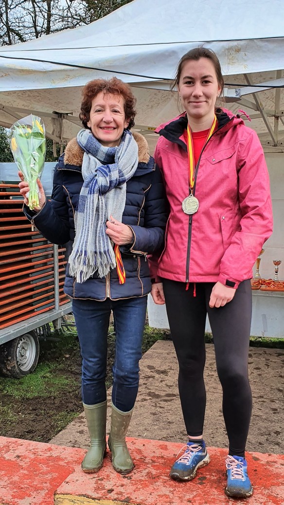 marie Louise et Nina podium